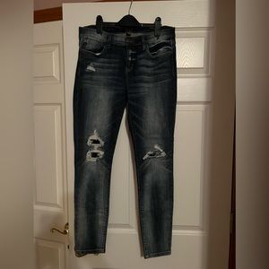 Judy Blue Skinny Ankle Jeans Size 15/32